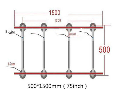 ya 14 8 sucker handle tools. LCD TV s n sucker. 5001500mm, TV s n vacuum chuck O