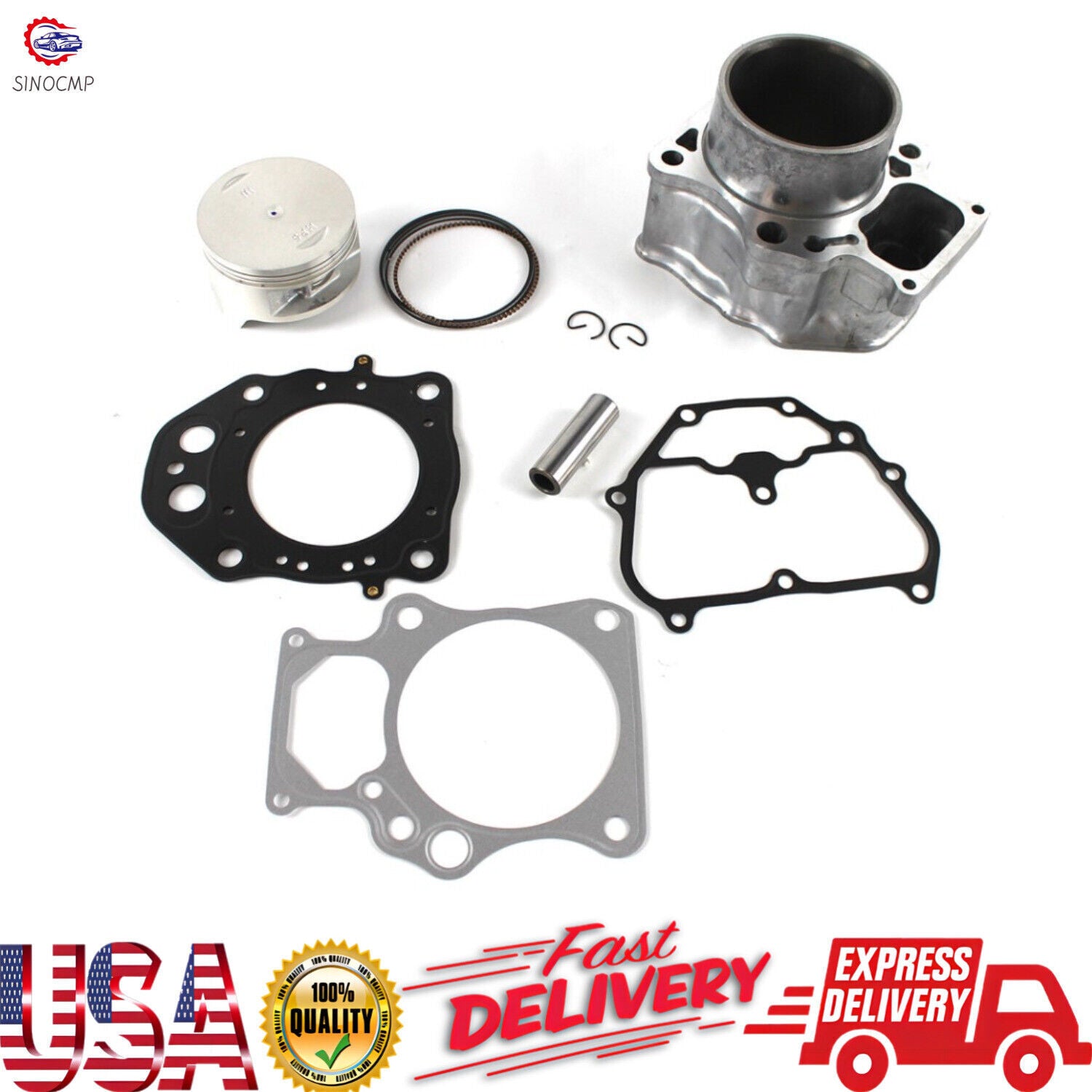 ya 27 7.2 Cylinder Piston Rings Kit Fit for Honda Rancher TRX420 FE FM TE TM 12100-HP7-A00