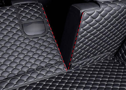 ya 5 8.7 Car Leather Boot Cargo Liner Tray Rear Trunk Floor Mat for Ford Territory 2019+