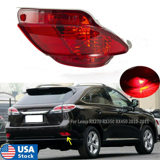 ya 27 6.21 Right Side Marker Rear Bumper Light Fog Lamp for Lexus RX270 RX350 RX450H 10-15
