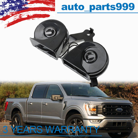 ya 8 5.27 Suitable for Ford F-150 15-22 FL3Z-13832-C Horn Bracket Electric Dual Note Assembly Black