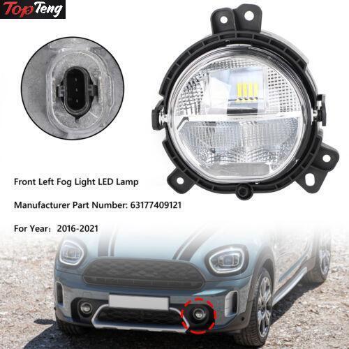 ya 1 8.5.1 Front Bumper Left Fog Light 63177409121 for Mini Countryman F60 2016-2021