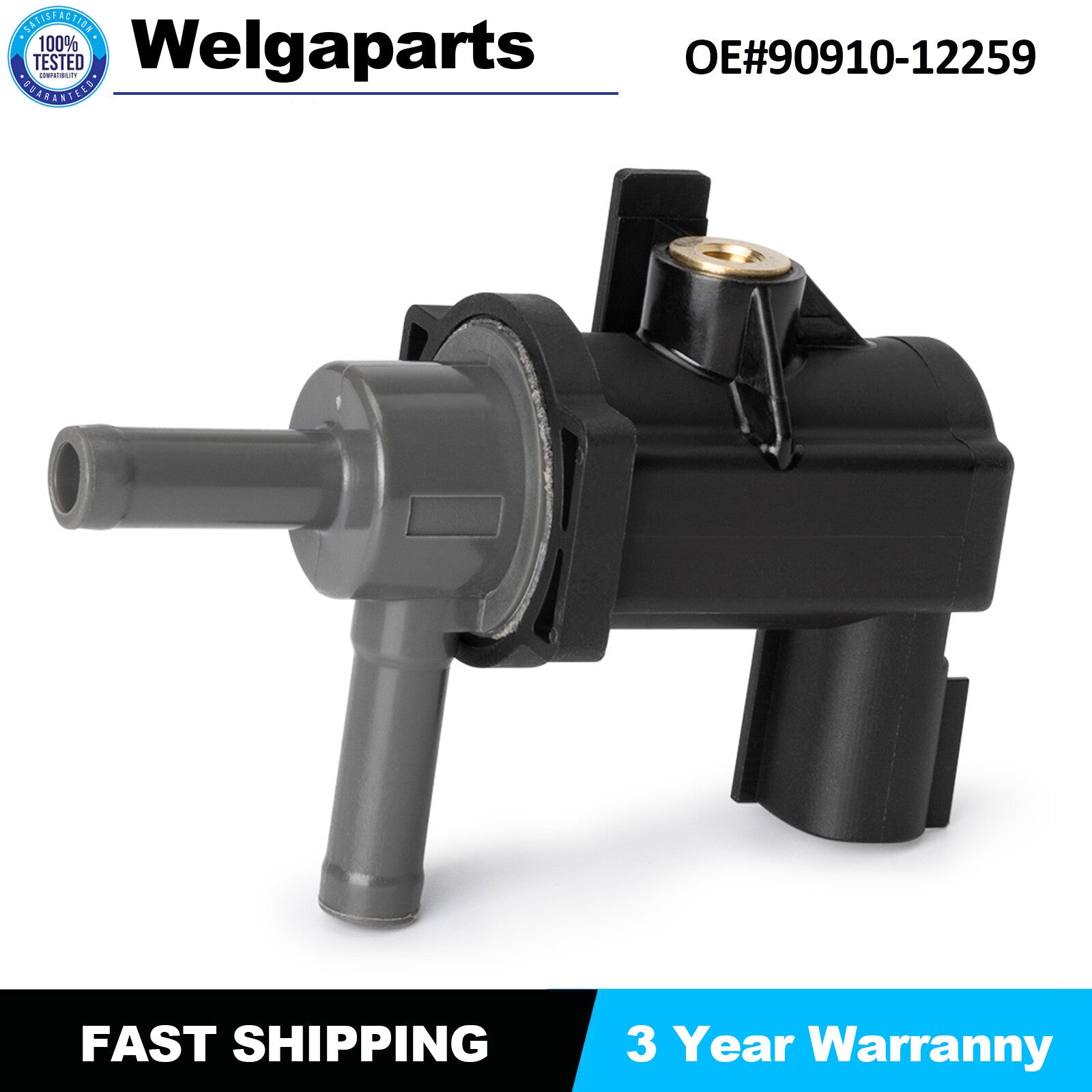 ya 4 6.17.2 1xVapor Canister Purge Valve Solenoid 90910-12273 for Toyota for COROLLA Prius for Lexus