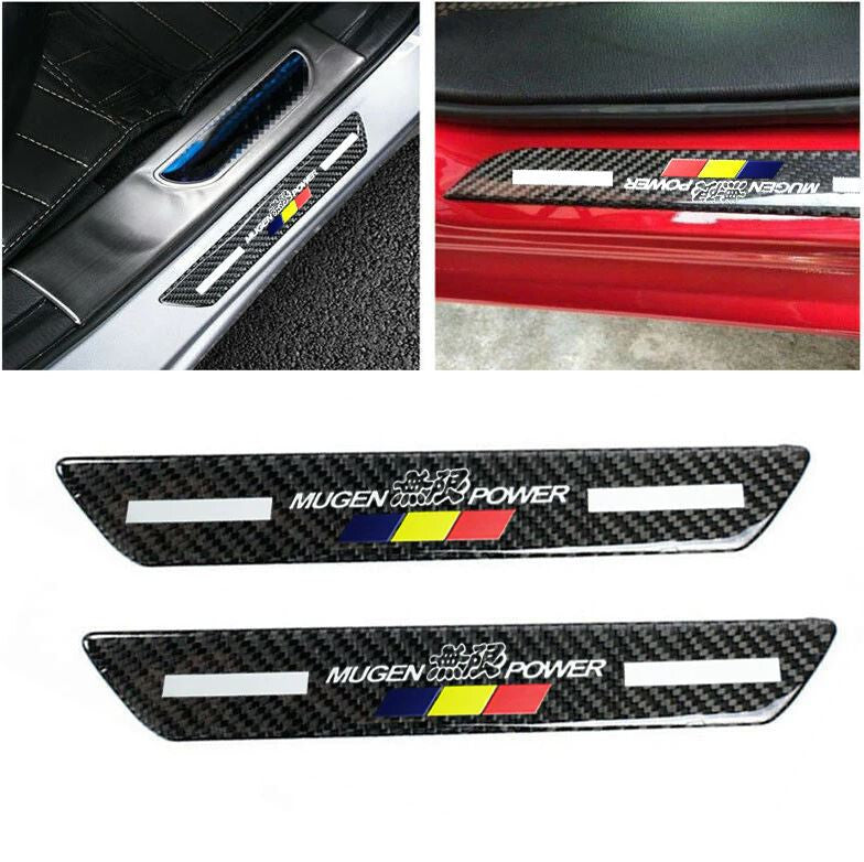 ya 1 8.5.3 Car License Plate Frame Cover Hood Trunk Black Carbon Appearance for Volvo 