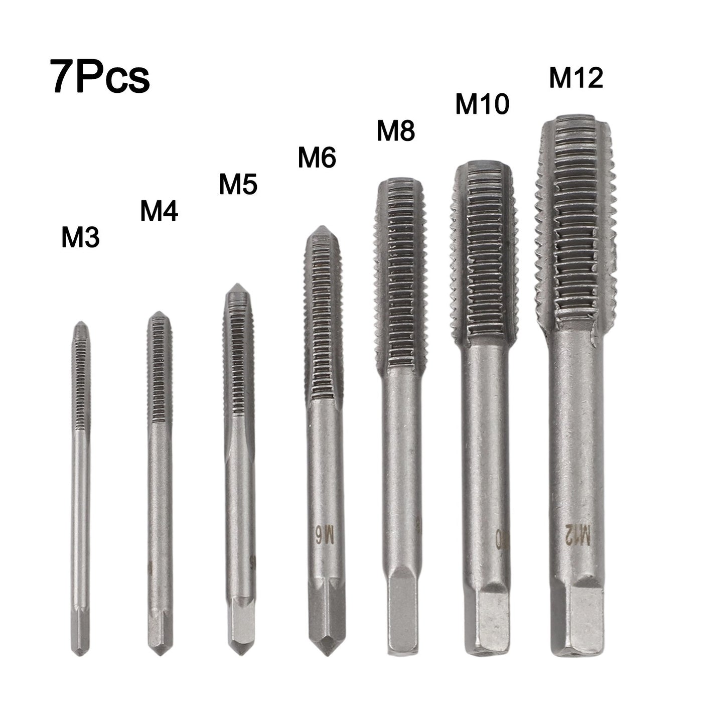 ya 14 Tap Drill Bits Hand Tools M3-Replacement Right Hand Screw Thread Tap