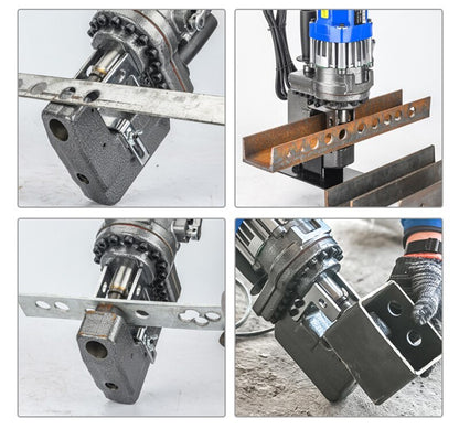 ya 26 1300W Electric Hydraulic Punching Machine Angle Iron Channel Steel Punching Tool