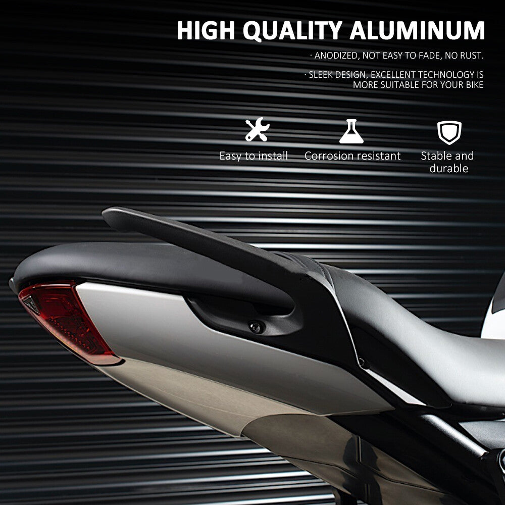 ya 5 8.7 CNC Passenger Pillion for SEAT Grab Handle Bar Hand Rail For Trident 660 2021-2023