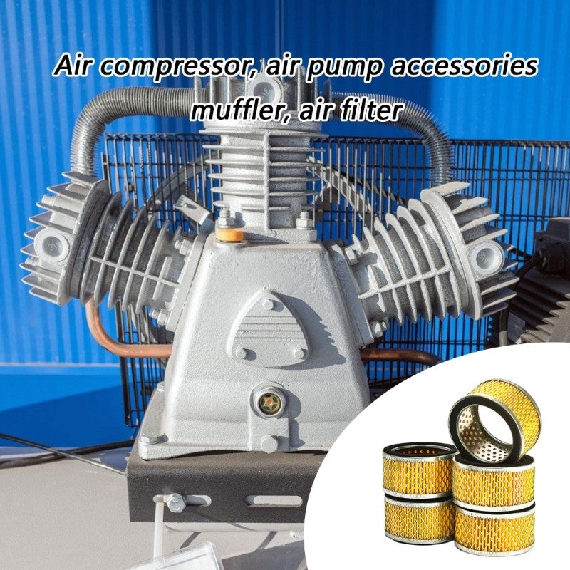 ya 14 5Pcs Air Compressor Muffler Air Filter Nylon Noise Reductions Universal