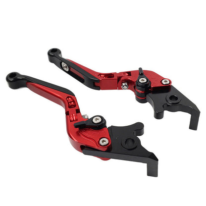 ya 5 8.7 CNC Folding Extendable Brake Clutch Levers for BMW G310R/G310GS 2017-2021 Red