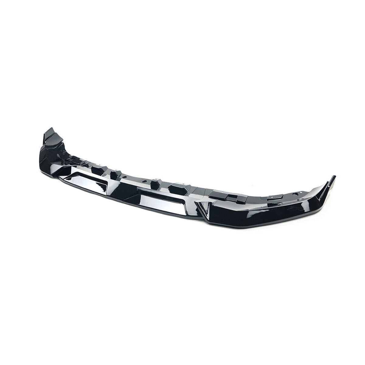 ya 10 10.28 Glossy Black Front Bumper Lip Splitter Kit For G07 X7 LCI 2023-2024 MP Styl