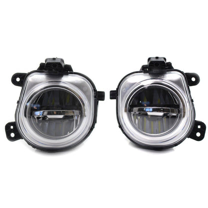 ya 1 8.12 baidi 1 pair of LH+RH LED fog lights suitable for X3 F25 X4 F26 X5 F15 X6 F16 63177317251 7252