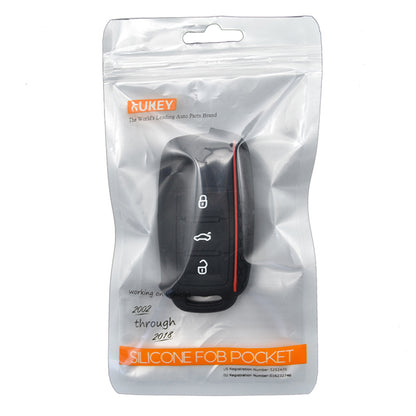 ya 5 8.7 Key Case for VW POLO for Bora Beetle for Tiguan for Passat for Golf Silicone Remote Fob Cover