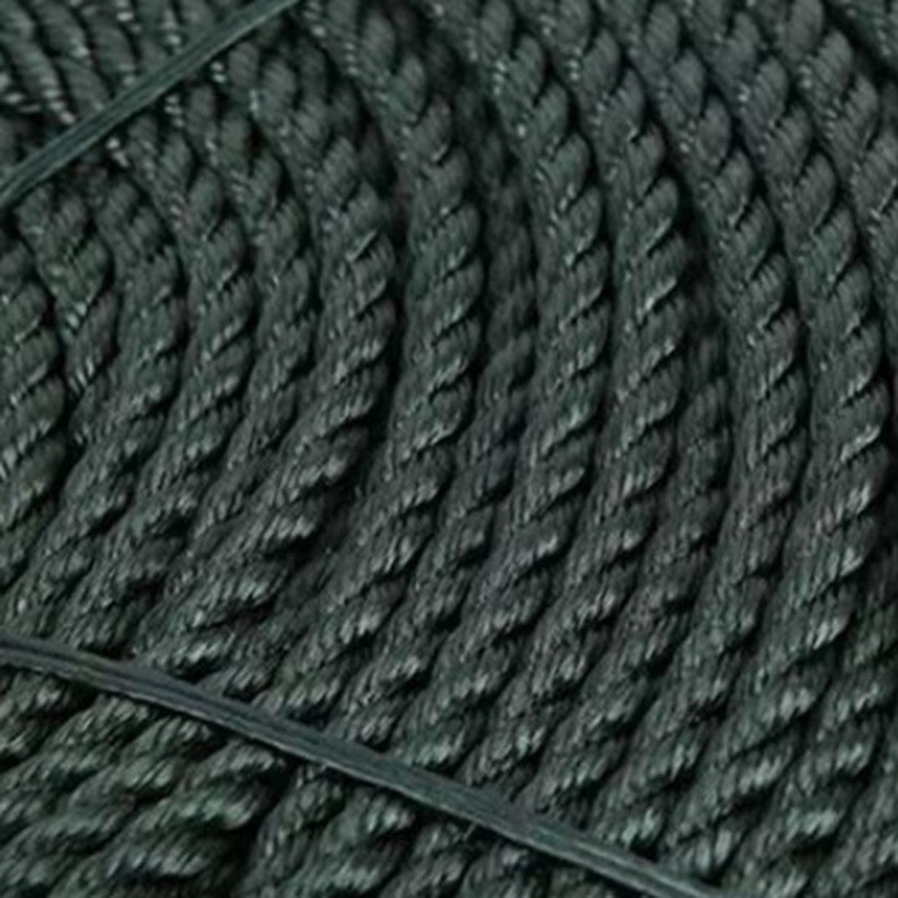 ya 26 Heavy Duty Black Rope 8mm Thickness 20m Long UV and Moisture Resistant