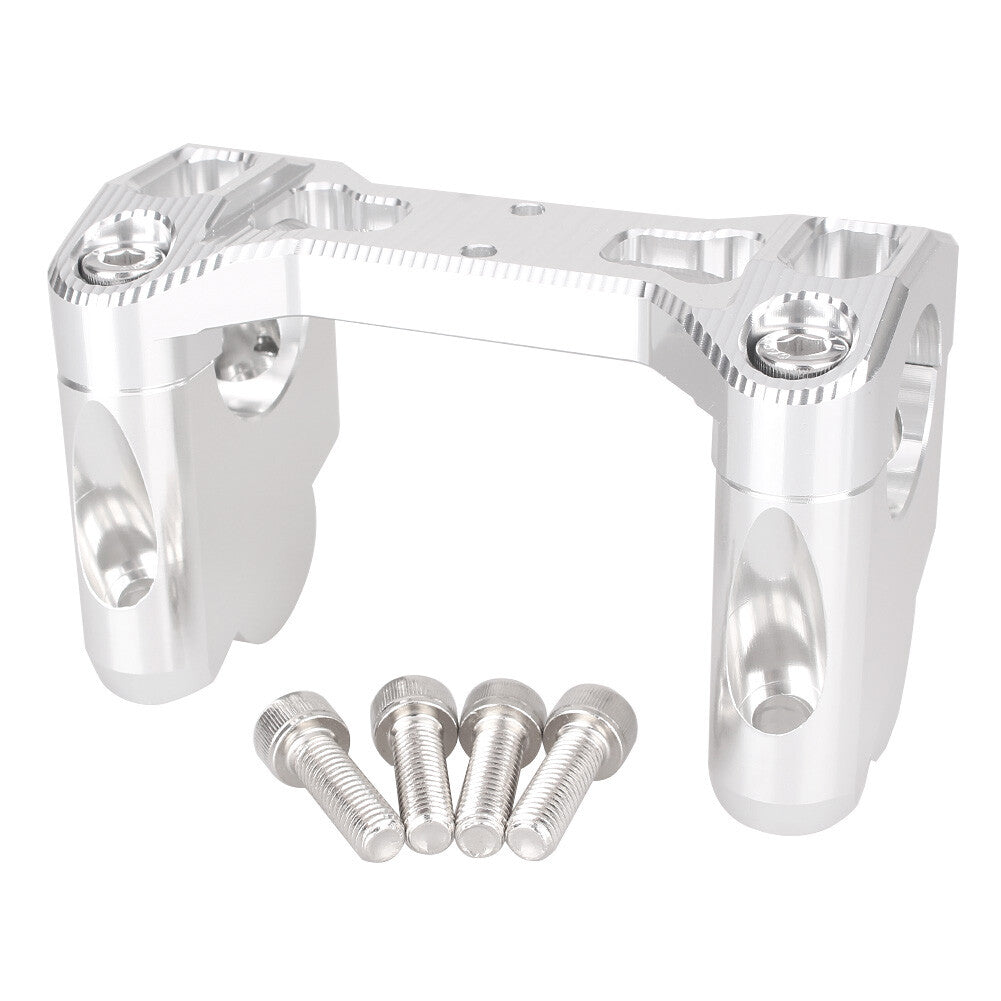 ya 5 8.7 Handle Bar Riser Clamp Mount CNC Aluminum Silver Fit for BMW R1200GS 2013 2014 motor
