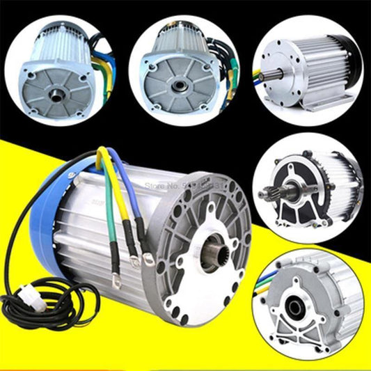ya 25 60V 3000W 4200RPM Permanent Magnet Brushless Differential Speed DC Motor Electri