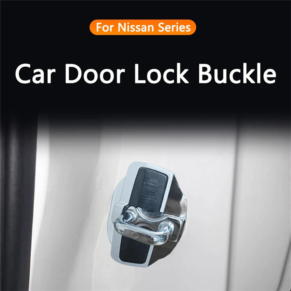 ya 3 6.23 Door Lock Protect Lock Buckle Cover for Nissan Series Kicks for X-Trail E12 E13 C27