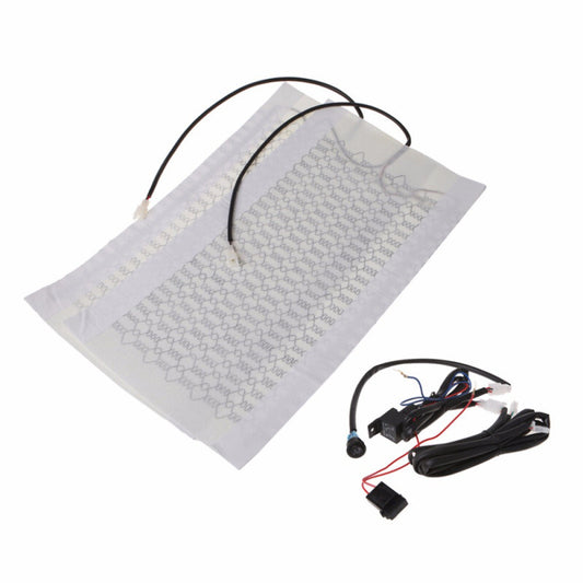 ya 1 7.2 12V 1- for SEAT carbon fiber heated for SEAT heater with round switch and side flap kit