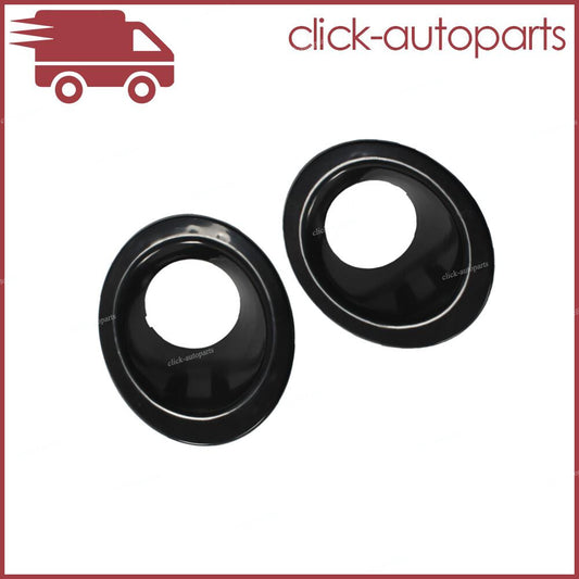 ya 13 5.27.2 2Pcs Front Bumper Fog Light Bezel Unpainted for Land Rover LR2 2008-2013 LH + RH