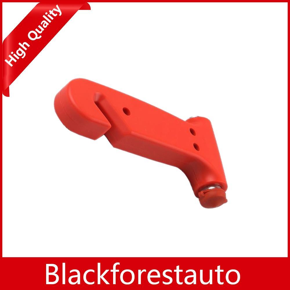 ya 28 Car Window Breaker Emergency Escape Tool Life-Saving Hammer Belt Cutter Tool Red