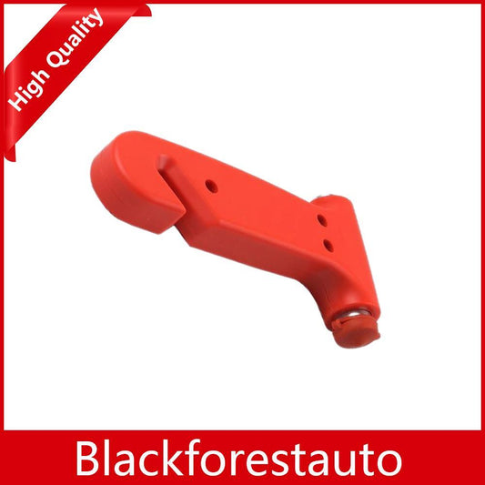 ya 28 Car Window Breaker Emergency Escape Tool Life-Saving Hammer Belt Cutter Tool Red