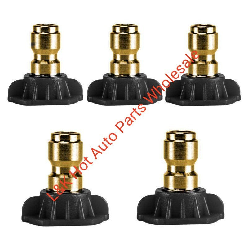 ya 15 10.20 1-5Pcs Pressure Washer Tips Nozzles Quick Connect 1/4 Set
