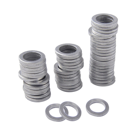 ya 12 5.21 50Pcs Engine Oil Drain Plug Crush Washer Seal O-Ring Gasket 11.9mm ID. 19.7mm OD