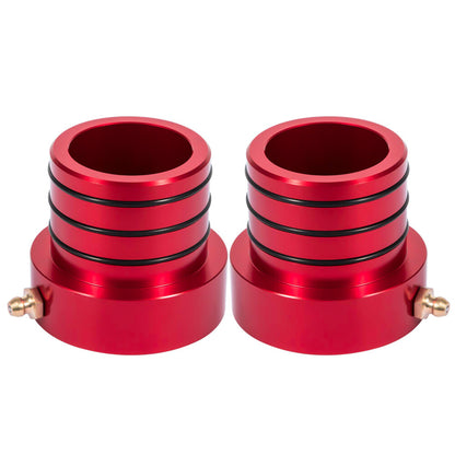 ya 5 8.7 2Pcs Red MG21103 Front Axle Tube Seal Kit for Jeep for Wrangler JK TJ XJ YJ ZJ MJ