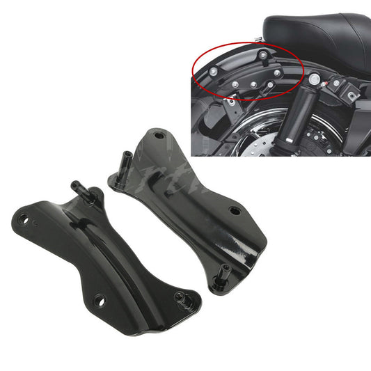 ya 12 5.21 Black 4 Point Docking Hardware Kit Detachable for Harley Road King FLH 2014-2016