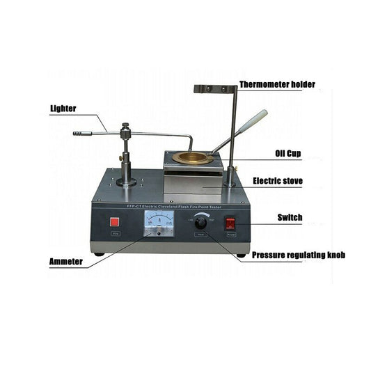 FFP-C1 Desktop Special Heating Furnace Cleveland Flash Apparatus Tester 220V New