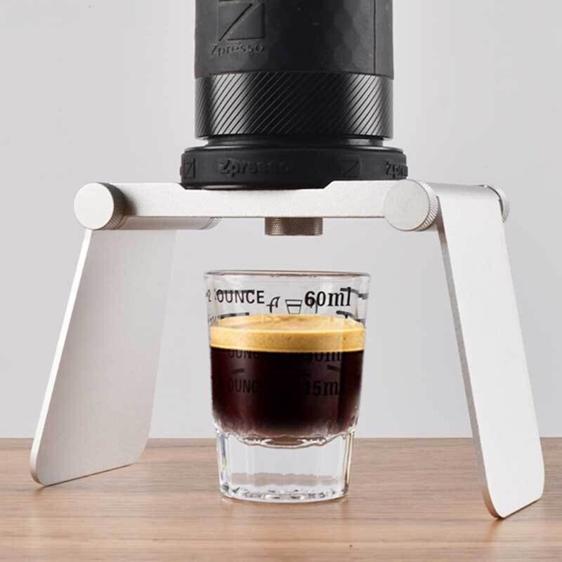 ya 25 Aluminum Alloy Bracket Foldable Coffee Drip Storage Stand for Coffee Enthusiasts