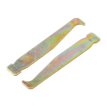 ya 14 2x Chainsaw Chain Saw Guide Bar Rail Groove Cleaner Cleaning Tool For All Size V