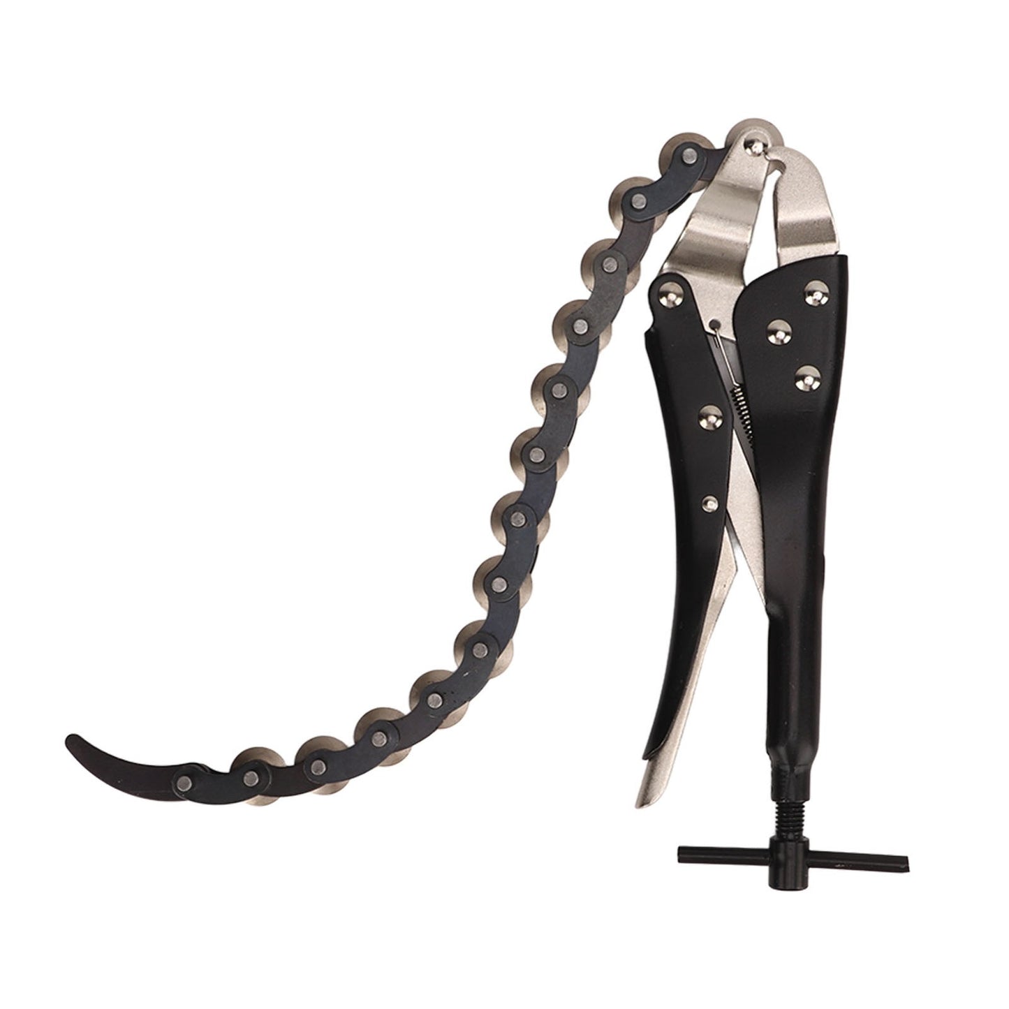 ya 25 Locking Chain Pliers Clamp 15 Chains Vise Wrench Pipe Cutter Tool Alu um