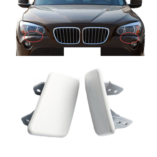 ya 27 6.18.2 Pair Headlight Washer Spray Nozzle Cover Cap for BMW X1 E84 2009 2010 2011 2012