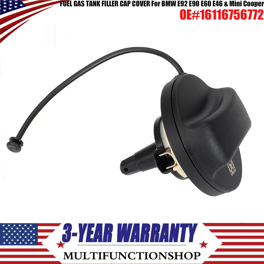 ya 5 8.7 FUEL GAS TANK FILLER CAP COVER 16116756772 for BMW E92 E90 E60 E46 & for Mini Cooper
