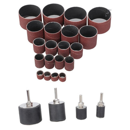 ya 14 16 Pcs/set Sanding Drum 60# 80# 120# for Metal Polishing