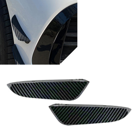 ya 3 6.25.3 Car Front Bumper Lip Splitter Fins Body Spoiler for Mercedes-benz C-Class W206