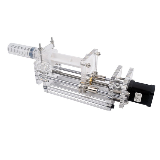1-150ML Lab Micro Syringe Pump Mini Propel Pump Liquid Glue Dispenser DC 12V