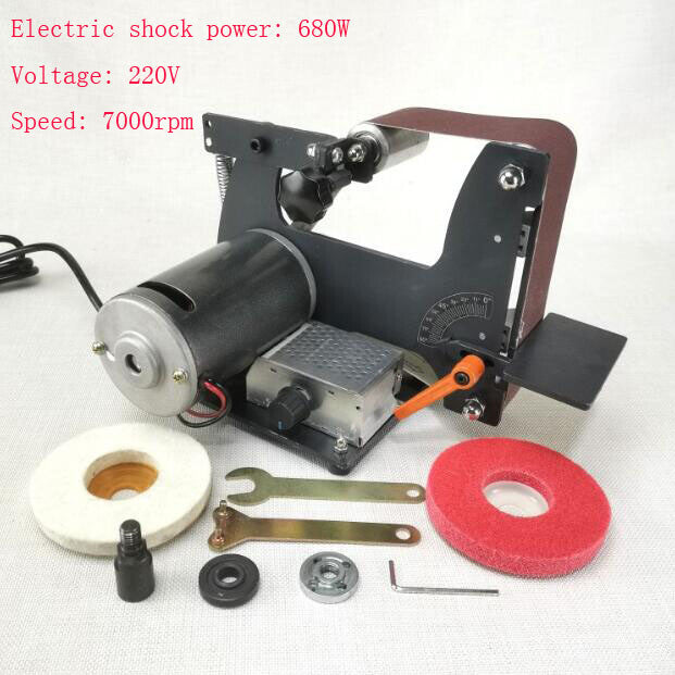 ya 17  Grinder Electric Belt Sander DIY Polishing Grinding knife ener Machine