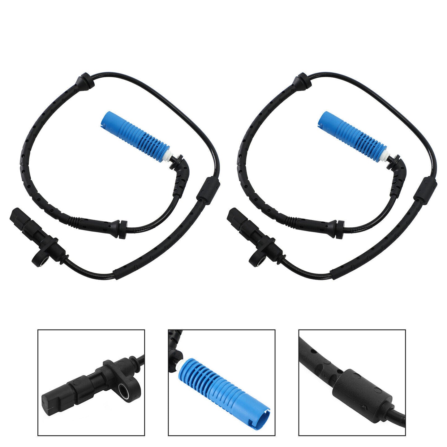 ya 1 8.5.2 2pcs ABS Wheel Speed Sensor Rear Left+Right for E53 X5 2000-06 34526756380