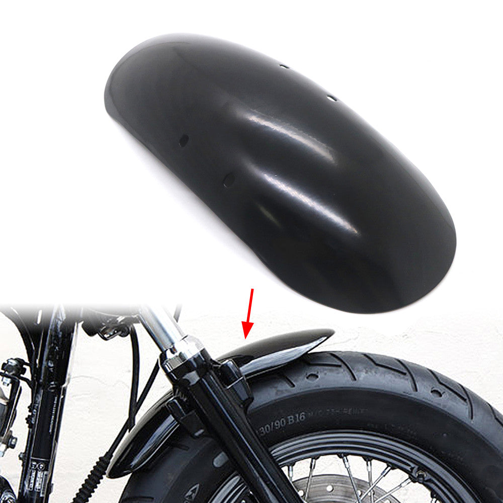 ya 5 8.7 Motorcycle Black Short Front Fender for Harley Forty Eight 48 XL1200X 2010-2017