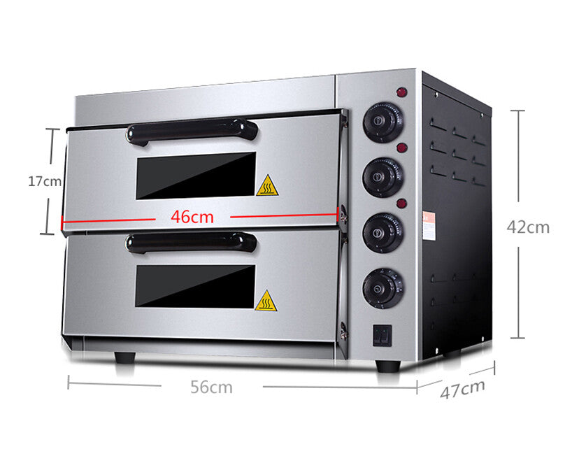 220V/3KW Commercial Electric Baking Oven Pizza Cake Bread Roasted Oven