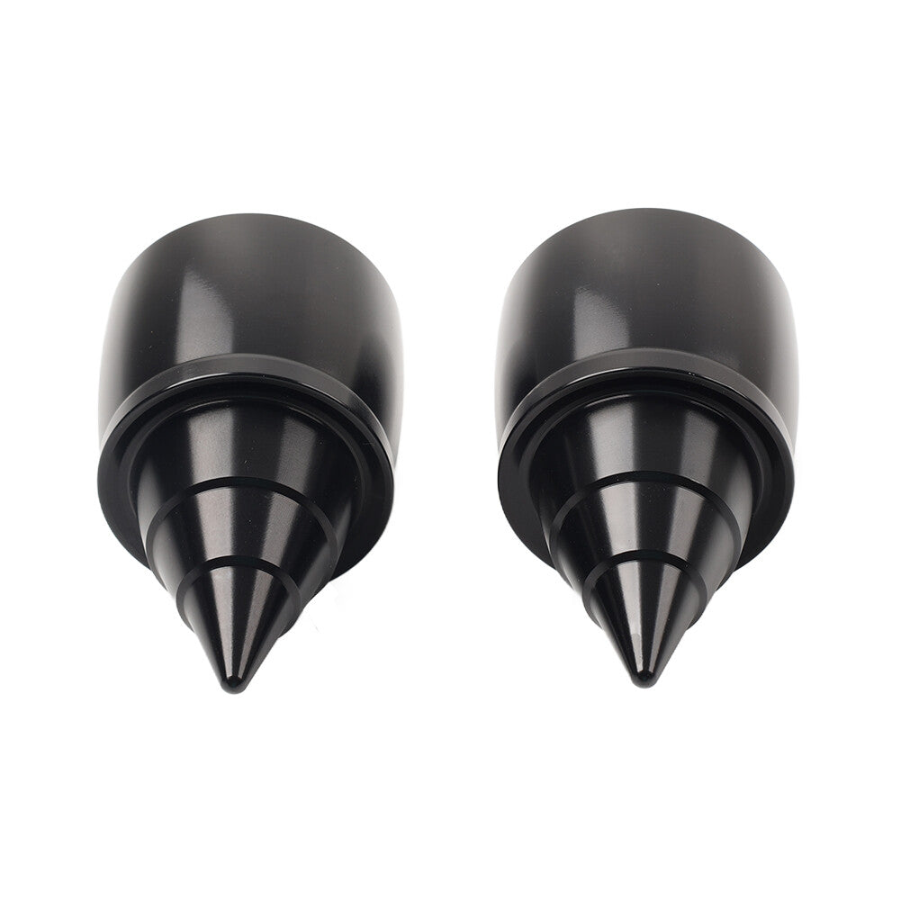 ya 5 8.7 CNC Front Axle Cap Nut Covers for Harley Touring Road Glide Dyna FXD Street
