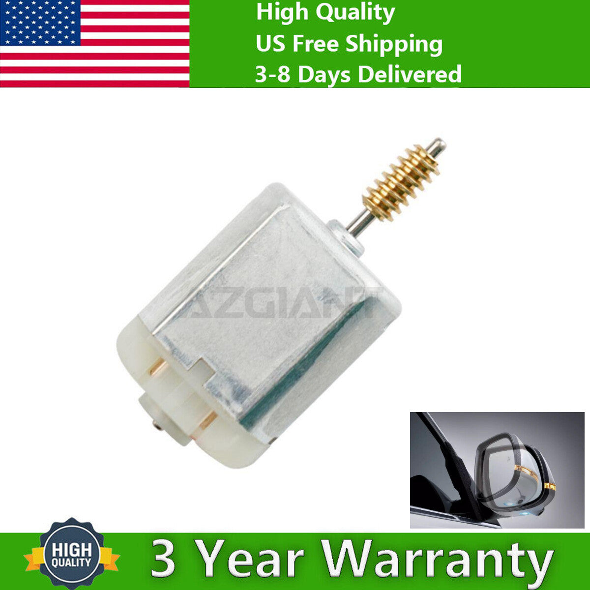 ya 7 6.10 SIDE Wing Mirror FOLDING Motor Repair For 2007-2014 for GMC for Sierra 1500