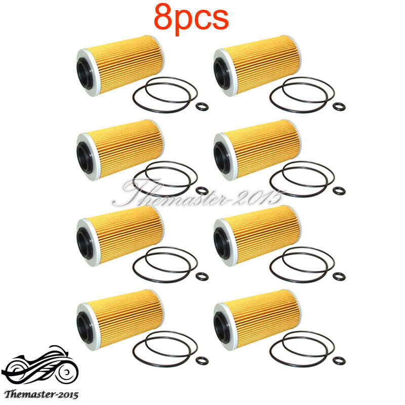 ya 28 8x Oil Filter For Sea Doo GTI GTS Se GTX Wake RXP RXT X 130 155 185 215 255 260