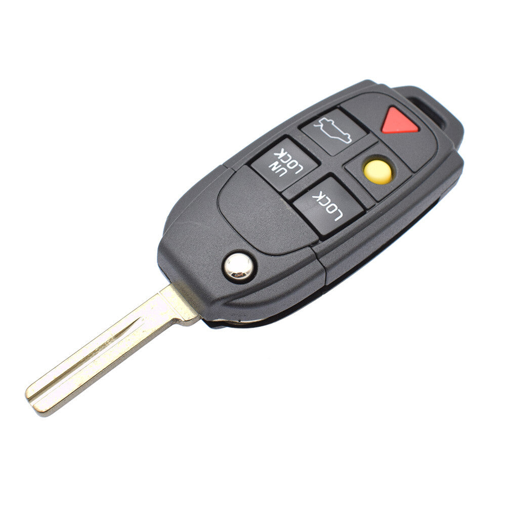 ya 5 8.7 CAR 5 BUTTON KEY REPLACEMENT HOUSING FITS for Volvo XC90 V70 XC70 S60 S80