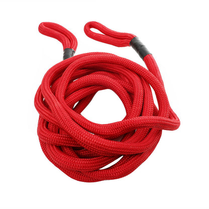 ya 10 10.28 Recovery Kinetic Tow Rope 7/8 x 30' Energy Truck Tow Strap 30,000 lbs Red -