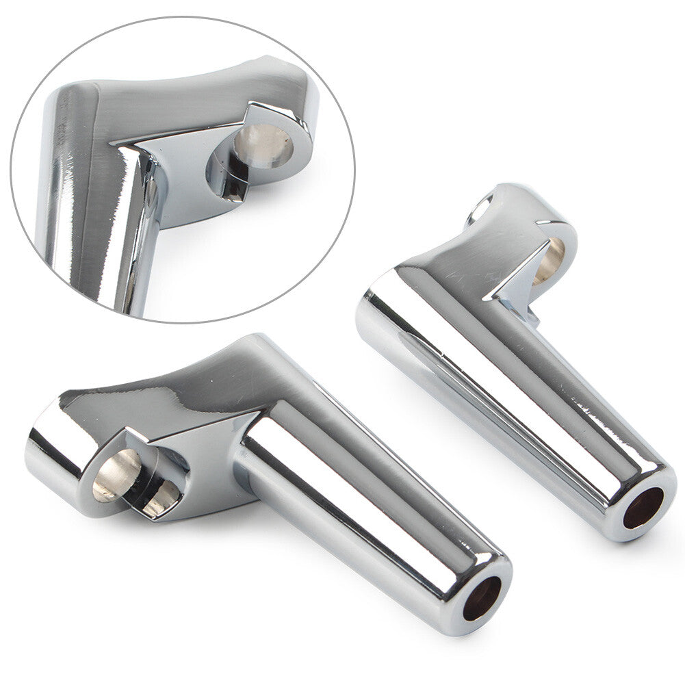 ya 5 6.16.2 for Harley Dyna Sportster XL883N Front Turn Signal Mounts Relocation Kit Chrome