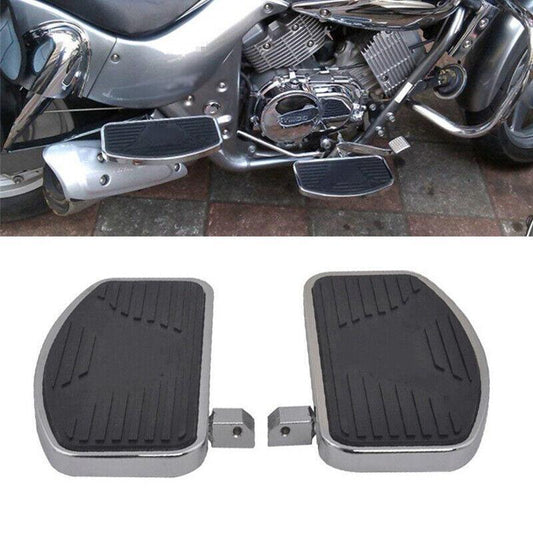 ya 11 6.8 A pair of motorcycle left and right universal floor footrest pedals for relaxation
