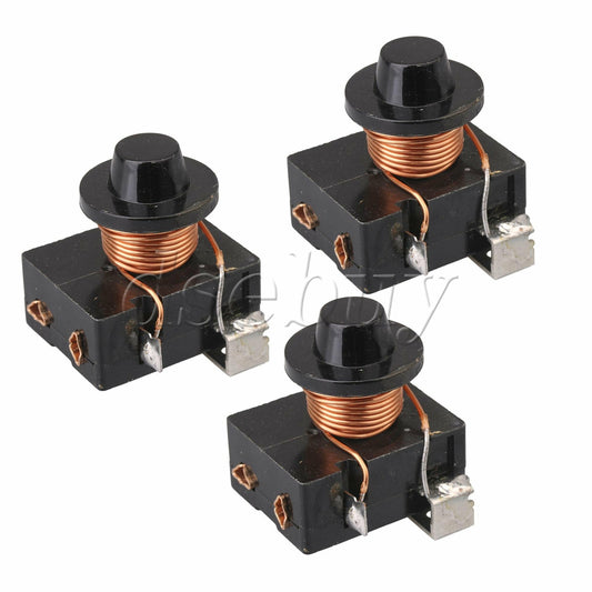 ya 26 3 Pieces Black Repairing Part Reigerator Compressor Starter Relay 375W