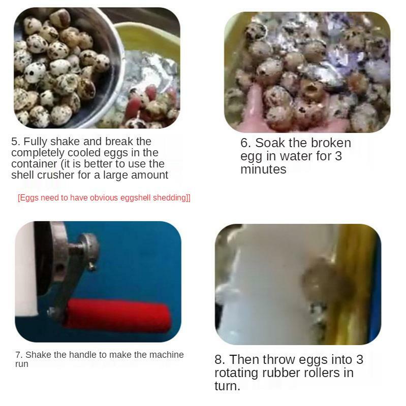ya 26 high efficiency practical household manual quail egg peeler machine huller machi